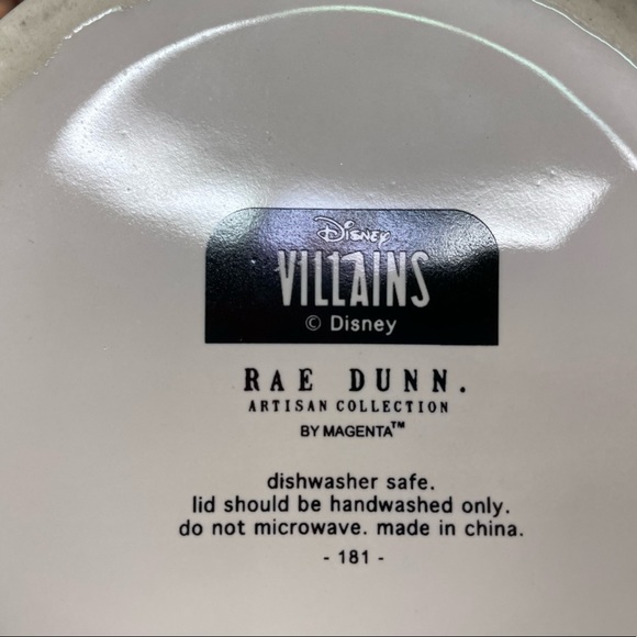 New Rae Dunn x Disney POISON APPLES Canister - Picture 4 of 4